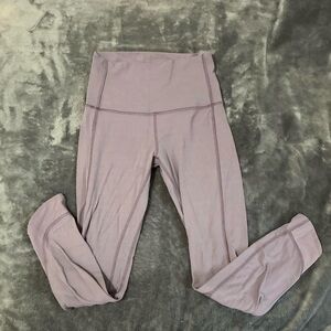 Lululemon Align purple crop Leggings